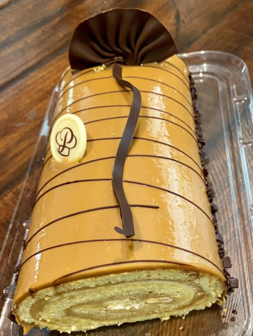 Dulce De Leche cake roll at Porto's Bakery