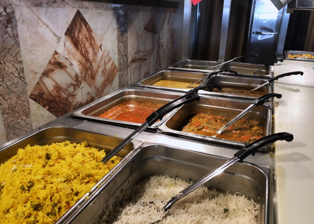 Indian buffet option for India's Tandoori restaurant
